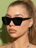 Lunettes de Soleil de Voyage Epaisses Irrégulières