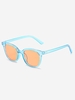 Lunettes de Soleil en Forme Carrée en Couleur de Bonbon