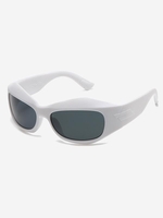 Lunettes de Soleil Enveloppantes Style de Cyber Futuristic