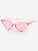 Lunettes de Soleil Mode œil de Chat en Plastique