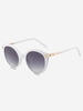 Lunettes de Soleil Ombrées Rondes