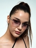 Lunettes de Soleil sans Monture en Métal