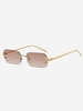 Lunettes de Soleil sans Monture en Métal