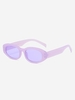 Lunettes de Soleil Style Hip Hop en Forme Ovale