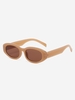 Lunettes de Soleil Style Hip Hop en Forme Ovale