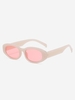 Lunettes de Soleil Style Hip Hop en Forme Ovale