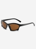 Lunettes de Soleil Style Punk Irrégulières