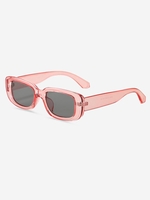 Lunettes de Soleil Style Simple Transparentes Colorées