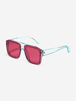 Lunettes de Soleil Une-Pièce Transparentes