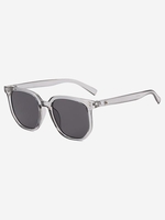 Lunettes Solaires Cloutés avec Monture Large