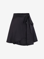Mini Jupe Enveloppée S Noir