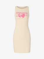 Mini-Robe Débardeur à Imprimé Slogan L Café lumière