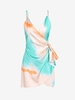 Mini Robe Enveloppée Ombrée M Multi a