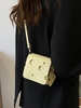 Mini Sac Carré Evidé à Rabat avec Bijou