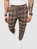 Pantalon à Carreaux à Cordon S Rouge