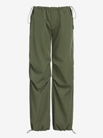 Pantalon Bouffant à Jambe Large à Cordon à Lacets S Vert clair