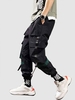 Pantalon Cargo à Plusieurs Poches Xl Noir