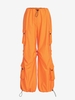 Pantalon Cargo Boucle en Parachute à Cordon L Orange