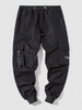 Pantalon Cargo de Jogging à Multiples Poches Design L Noir