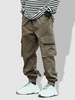 Pantalon Cargo de Jogging Boucle et Multi-Poches Design M Vert armée