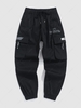Pantalon Cargo de Neuf Minutes à Imprimé Lettre Brillante Xl Noir