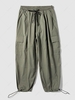Pantalon Cargo Technique de Couleur Unie à Plusieurs Poches 3xl Vert armée
