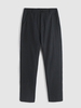 Pantalon de Bureau Fuselé à Rayure Verticale avec Poches M Bleu