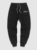 Pantalon de Jogging à Imprimé Oiseau et Lettre DREAMS M Noir