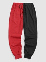Pantalon de Jogging Bicolore Xl Rouge
