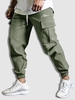 Pantalon de Jogging Cargo à Cordon Xxl Vert