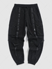 Pantalon de Jogging Cargo Bouclé à Cordon Vêtements Techniques Xl Noir