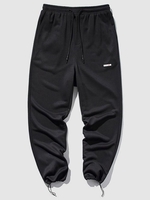 Pantalon de Jogging Décontracté Simple 2xl Noir