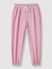 Pantalon de Jogging de Sport en Couleur Unie M Rose