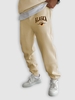 Pantalon de Jogging de Sport Graphique Motif de Montagne Epais M Café lumière