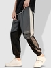 Pantalon de Jogging de Sport Label en Couleur Jointive avec Multi-Poches Design 2xl Gris foncé