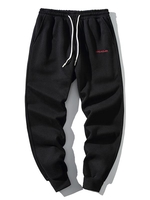 Pantalon de Jogging Lettre Brodée à Crodon S Noir