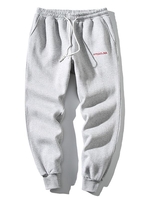 Pantalon de Jogging Lettre Brodée à Crodon Xl Gris clair