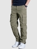 Pantalon de Jongging Cargo à Cordon Streetwear Xl Vert profond