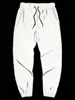 Pantalon de Sport Fuselé Convenable à Cordon 2xl Gris clair