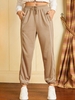 Pantalon de Survêtement à Cordon avec Poche Pour Femme S Café lumière