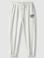 Pantalon de Survêtement Motif Tête D