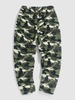 Pantalon Fourré Motif de Camouflage Xl Vert profond