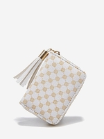 Porte-cartes Fleurie Motif de Cœur