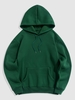 Pull à Capuche Pull-over à Doublure en Toison 2xl Vert profond