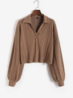 Pull Evasé Polo S Café