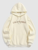 Pull-over à Capuche avec Doublure en Toison Chandail Ombré M Soie de ma s