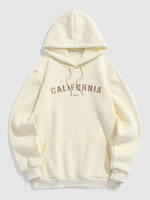 Pull-over à Capuche avec Doublure en Toison Chandail Ombré M Soie de ma s