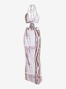 Robe Longue à Dos-Nu Hautement Fendue Deux-Pièces S Multi a