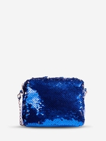 Sac à Bandoulière Brillant avec Chaîne à Paillette