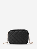 Sac à Bandoulière Chaîne Zippé Cousu en Haut